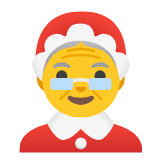 Google(Android) Mrs. Claus Emoji