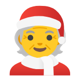 Google(Android) Mx Claus Emoji