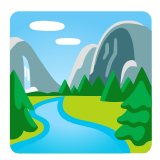 Google(Android) National Park Emoji