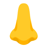 Google(Android) Nose Emoji