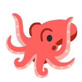 Google(Android) Octopus Emoji