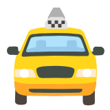 Google(Android) Oncoming Taxi Emoji