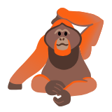 Google(Android) Orangutan Emoji