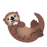 Google(Android) Otter Emoji