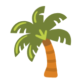 Google(Android) Palm Tree Emoji