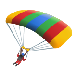 Google(Android) Parachute Emoji