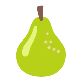 Google(Android) Pear Emoji