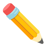 Google(Android) Pencil Emoji