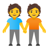 Google(Android) People Holding Hands Emoji