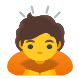 Google(Android) Person Bowing Emoji