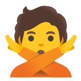 Google(Android) Person Gesturing No Emoji