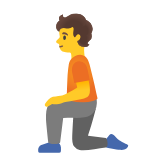 Google(Android) Person Kneeling Emoji