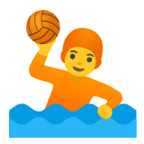 Google(Android) Person Playing Water Polo Emoji