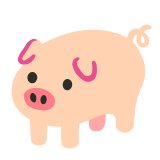 Google(Android) Pig Emoji