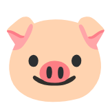 Google(Android) Pig Face Emoji