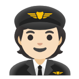 Google(Android) Pilot: Light Skin Tone Emoji