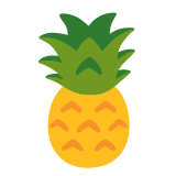 Google(Android) Pineapple Emoji