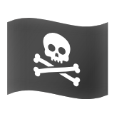 Google(Android) Pirate Flag Emoji