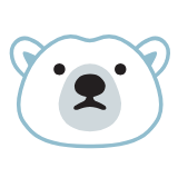 Google(Android) Polar Bear Emoji