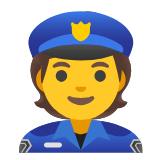 Google(Android) Police Officer Emoji