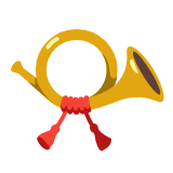 Google(Android) Postal Horn Emoji