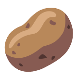 Google(Android) Potato Emoji