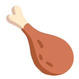 Google(Android) Poultry Leg Emoji