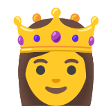 Google(Android) Princess Emoji