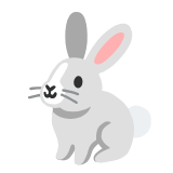 Google(Android) Rabbit Emoji