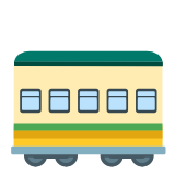 Google(Android) Railway Car Emoji