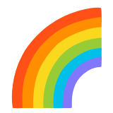 Google(Android) Rainbow Emoji