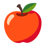 Google(Android) Red Apple Emoji