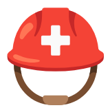 Google(Android) Rescue Worker’S Helmet Emoji