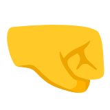 Google(Android) Right-Facing Fist Emoji