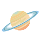 Google(Android) Ringed Planet Emoji