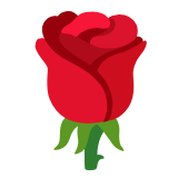 Google(Android) Rose Emoji