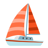 Google(Android) Sailboat Emoji