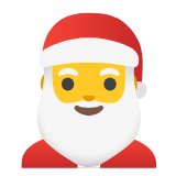 Google(Android) Santa Claus Emoji