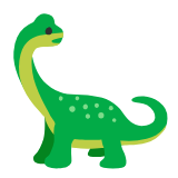 Google(Android) Sauropod Emoji