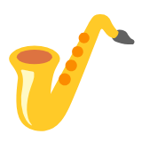 Google(Android) Saxophone Emoji