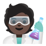 Google(Android) Scientist: Dark Skin Tone Emoji