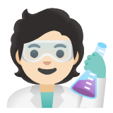 Google(Android) Scientist: Light Skin Tone Emoji