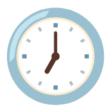 Google(Android) Seven O’Clock Emoji