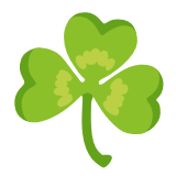 Google(Android) Shamrock Emoji