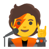 Google(Android) Singer Emoji