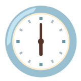 Google(Android) Six O’Clock Emoji