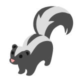 Google(Android) Skunk Emoji