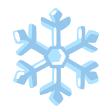 Google(Android) Snowflake Emoji