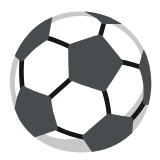 Google(Android) Soccer Ball Emoji