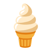 Google(Android) Soft Ice Cream Emoji